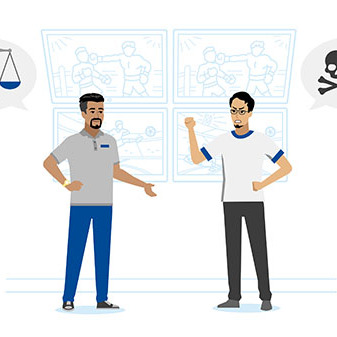 Öffnen "Einfache" Konflikte in Wettbüros